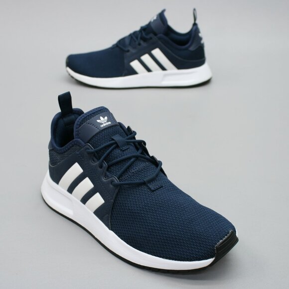 Adidas Men's 5 X PLR Collegiate Navy Blue White Lace-up Shoes Sneakers - CQ2965 - Picture 1 of 12